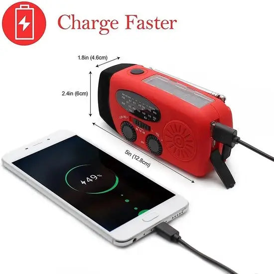 Crank & Calm™ Radio — The Only Thing That Works When Nothing Does